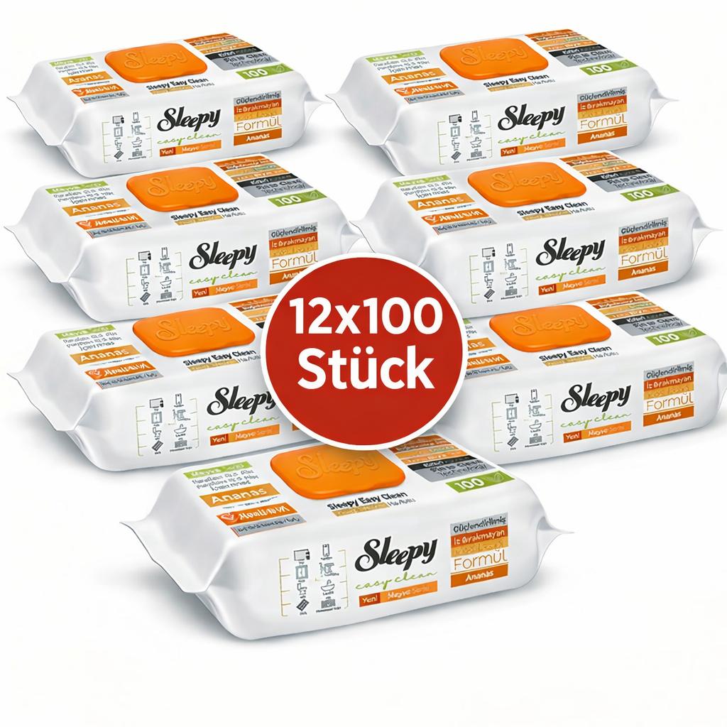 Sleepy Easy Clean Orange 12x100
