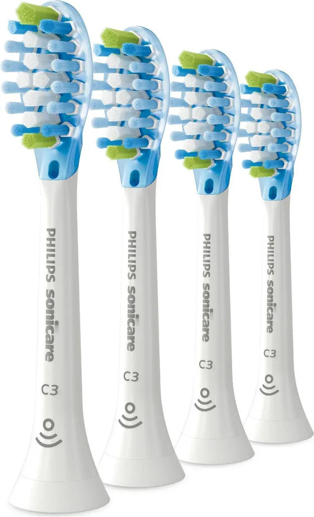 Philips Sonicare C3 Premium Plaque Defence Bürstenköpfe – 4er Pack Weiß HX9044/17