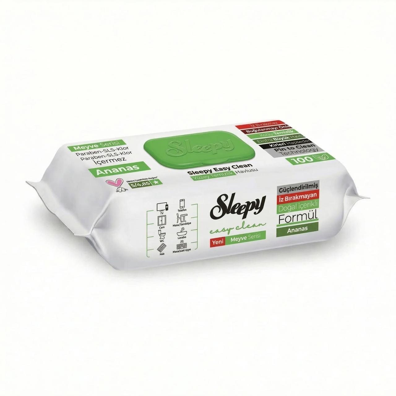 Sleepy Easy Clean 14 Sorten Mix – 14er Set Oberflächenreinigungstücher – je 1 Packung