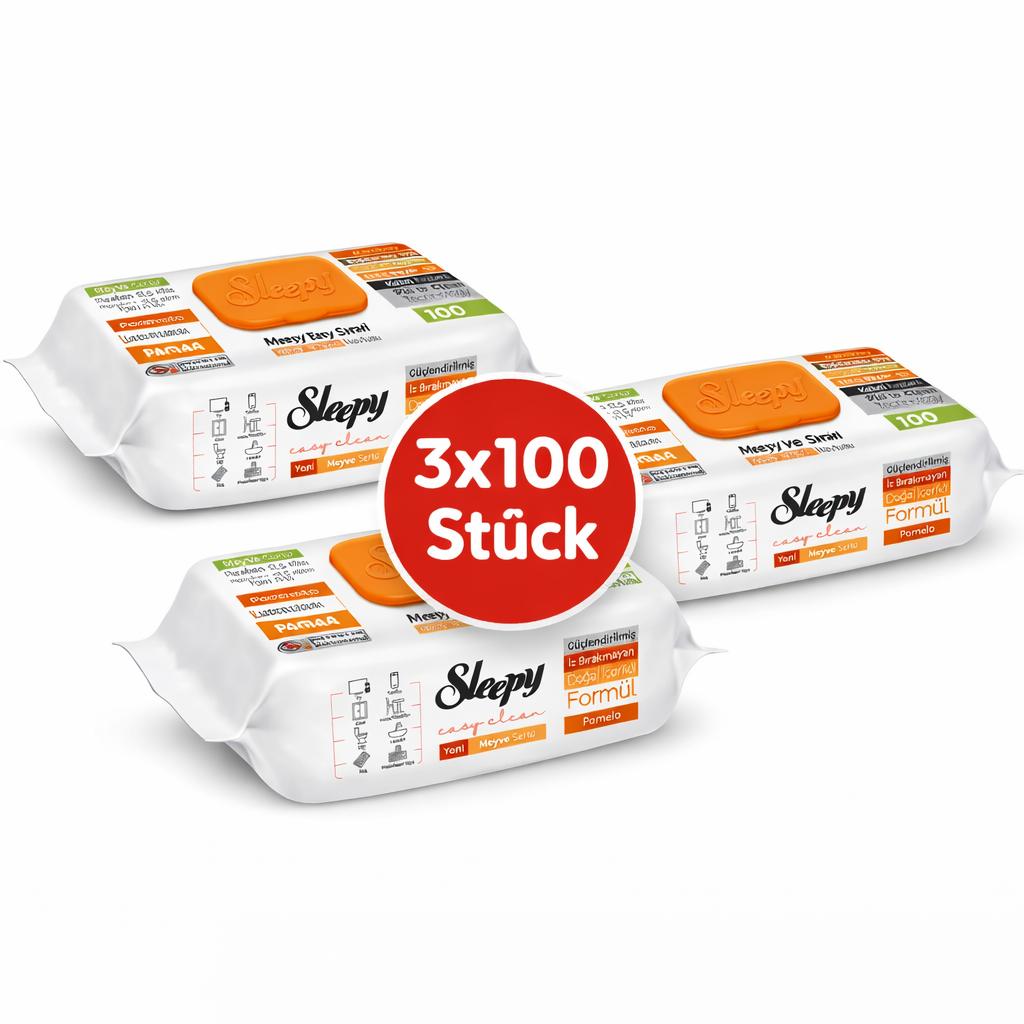 Sleepy Easy Clean Orange 3x100