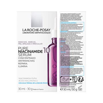 La Roche‑Posay Pure Niacinamide 10 Serum – 30 ml, Anti-Pickel Power
