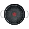 Tefal E30 Jamie Oliver Servierpfanne 25 cm Induktion 2 tlg, mit 2 Seitengriffen -SET20- Servier-Pfanne Antihaft, Edelstahl, Spülmaschinenfest, Induktionsherd geeignet