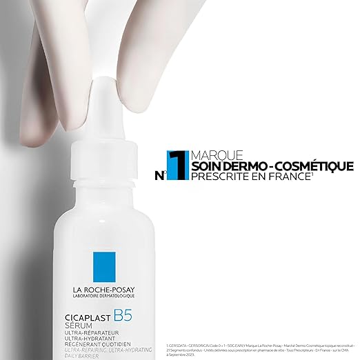 La Roche-Posay Cicaplast B5 Serum – Reparierendes & beruhigendes Feuchtigkeitsserum, 30 ml