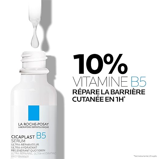 La Roche-Posay Cicaplast B5 Serum – Reparierendes & beruhigendes Feuchtigkeitsserum, 30 ml