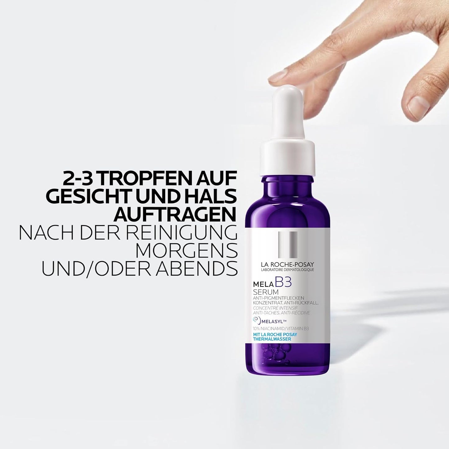 La Roche-Posay Mela B3 Serum – Anti-Pigmentflecken-Serum mit Niacinamid & Melasyl, 30 ml