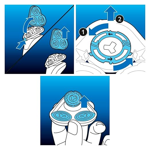 Philips SH50/50 Scherköpfe – Ersatzklingen für Shaver Series 5000