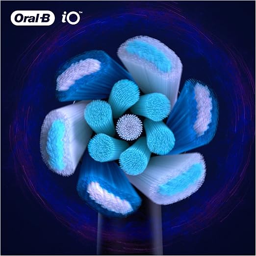 Oral-B iO Ultimate Clean Aufsteckbürsten – 4 Stück Ersatzbürsten Schwarz