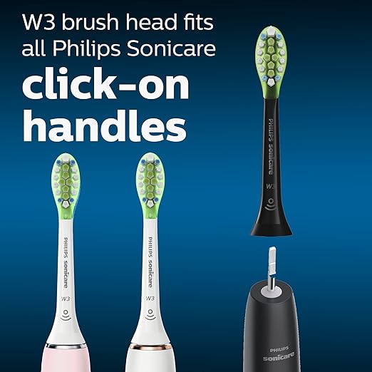 Philips Sonicare W3 Premium White Bürstenköpfe – 4er Pack Weiß