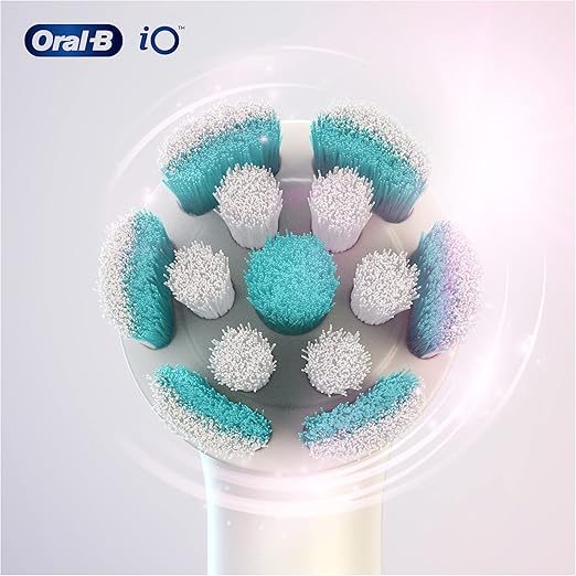 Oral-B iO Gentle Care Aufsteckbürsten – 4 Stück Ersatzbürsten Weiß