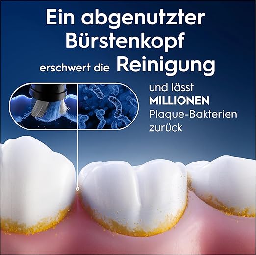 Oral-B iO Ultimate Clean Aufsteckbürsten – 8 Stück Ersatzbürsten Weiß