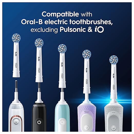 Oral-B Pro Sensitive Clean Aufsteckbürsten – 8 Stück Ersatzbürsten