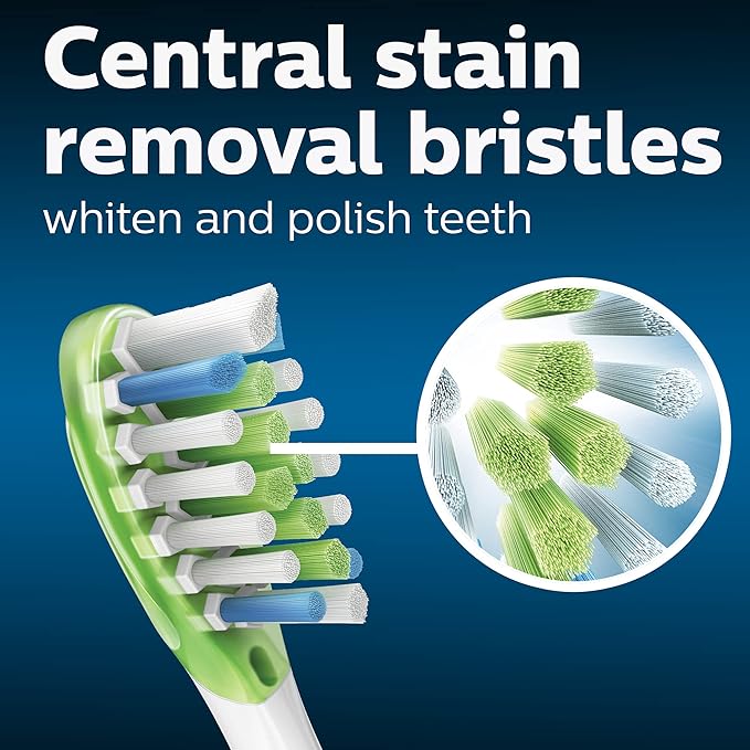 Philips Sonicare C3 Premium Plaque Defense Bürstenköpfe HX9064/65 – 4er Pack Weiß