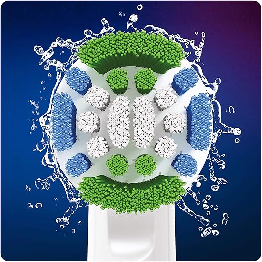 Oral-B Precision Clean Aufsteckbürsten mit CleanMaximiser-Borsten für eine optimale Reinigung, 10 Stück
