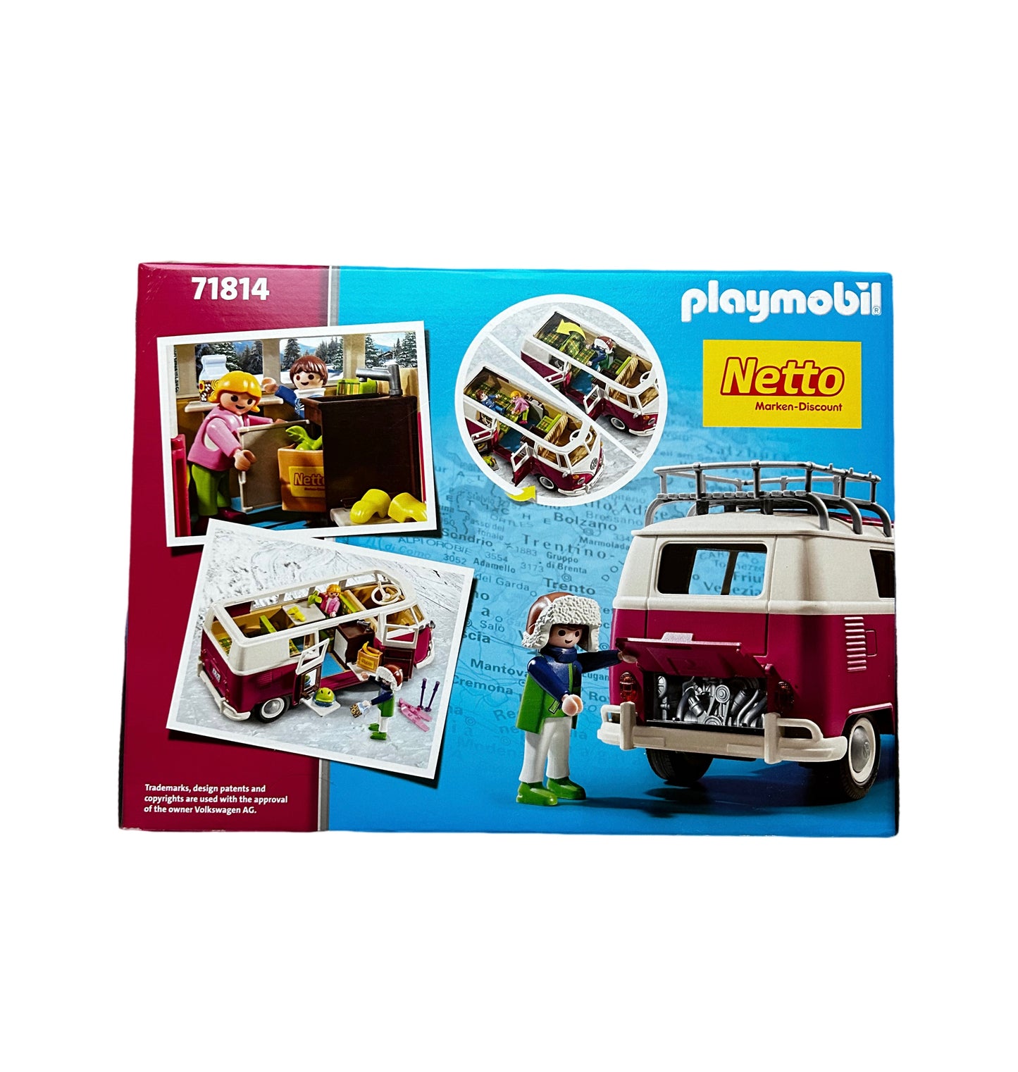 PLAYMOBIL® 71814 - Volkswagen VW T1 Camping Bus - NETTO Winter Edition II - 2024