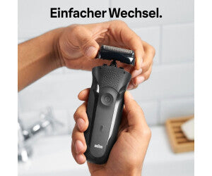 Braun Series 3 Scherkopf 21B Schwarz – Ersatzscherteil für Rasierer