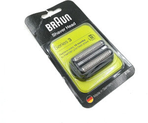 Braun Series 3 Scherkopf 21B Schwarz – Ersatzscherteil für Rasierer