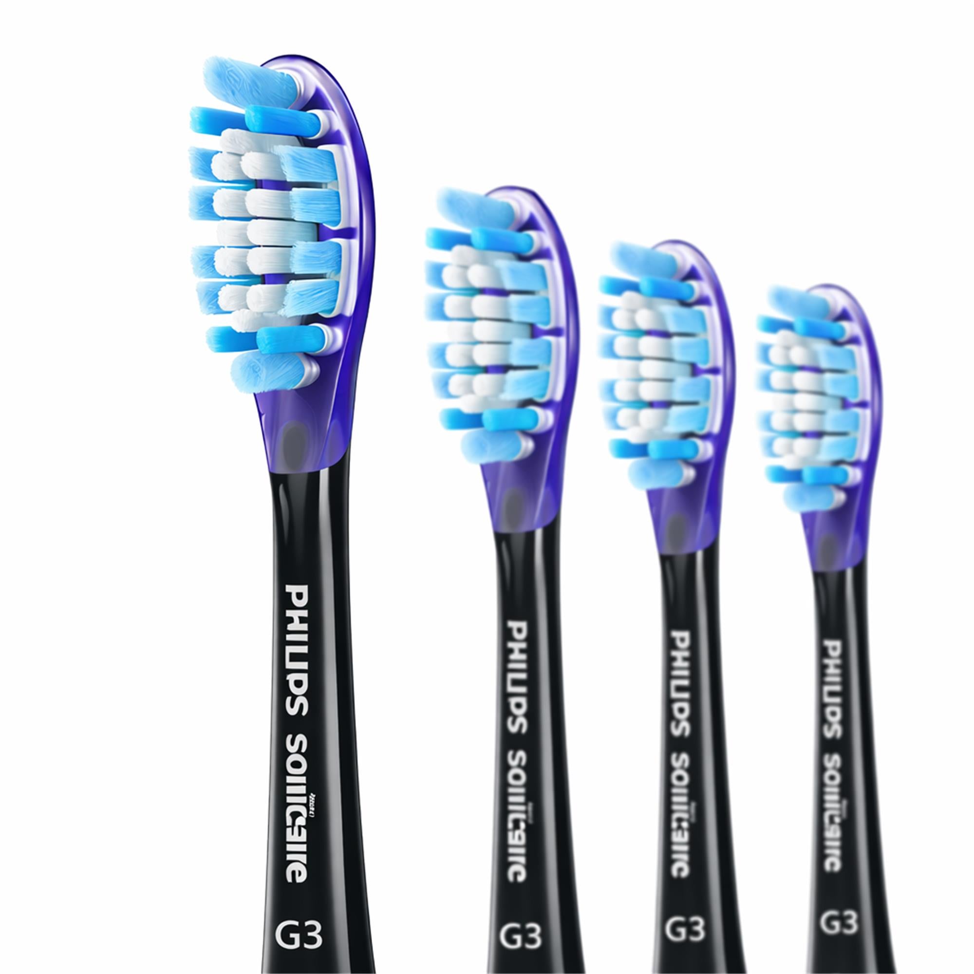 Sonicare G3 Bürstenkopf 4Stk. Schwarz
