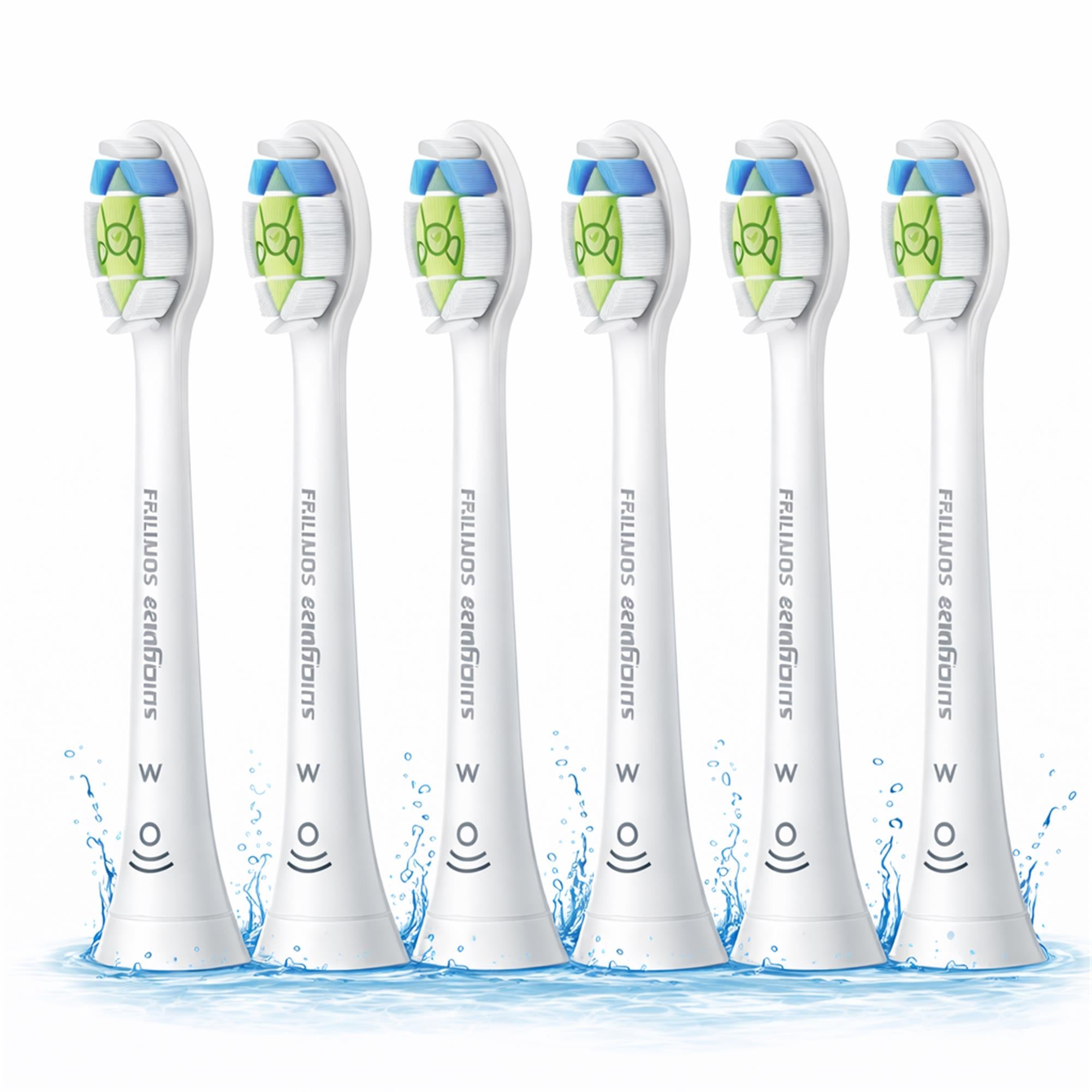 Sonicare W2 Bürstenkopf 6Stk. Weiß