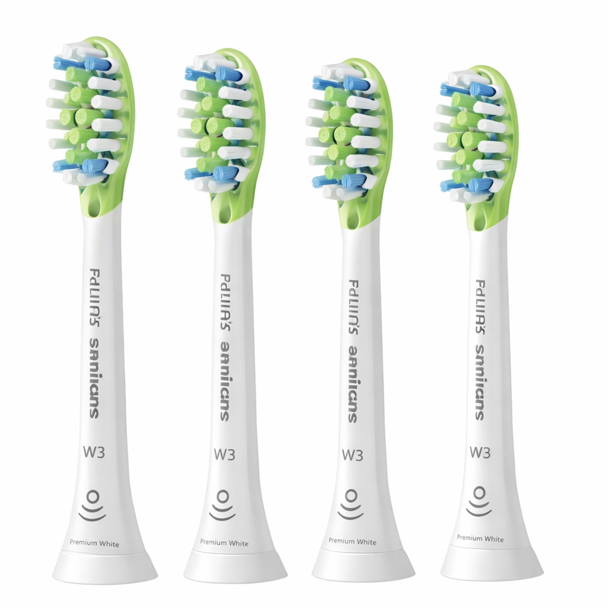 Sonicare W3 Bürstenköpfe 4Stk. Weiß