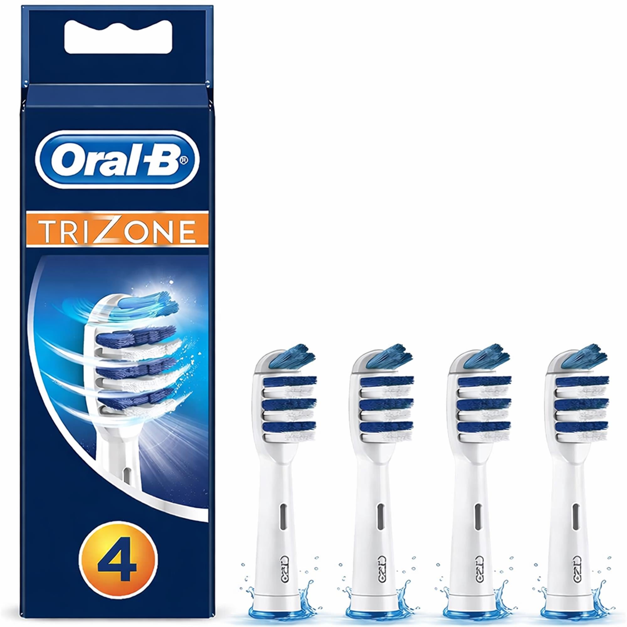 TriZone 4Stk. Aufsteckbürsten