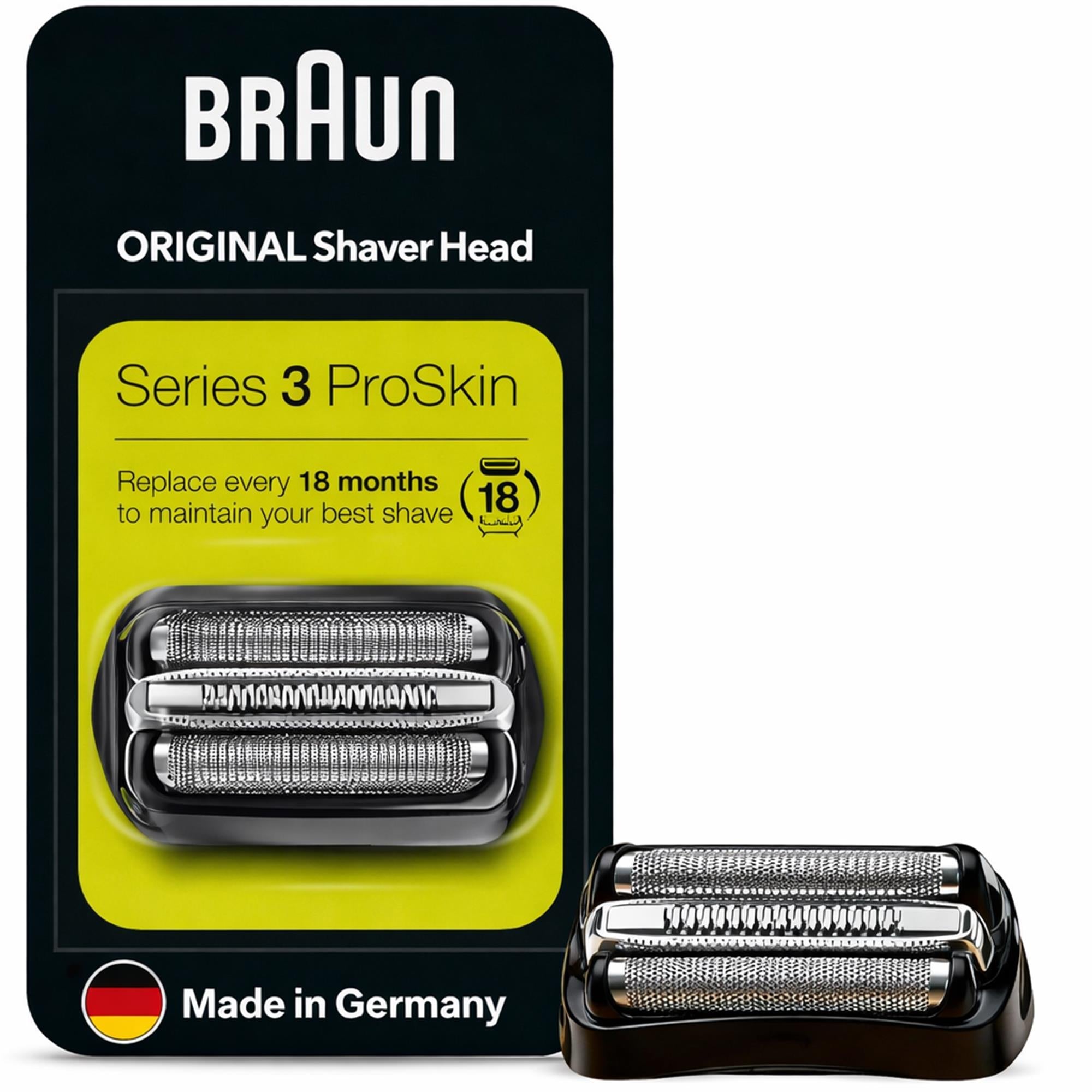 Series 3 ProSkin Scherkopf 32B Schwarz