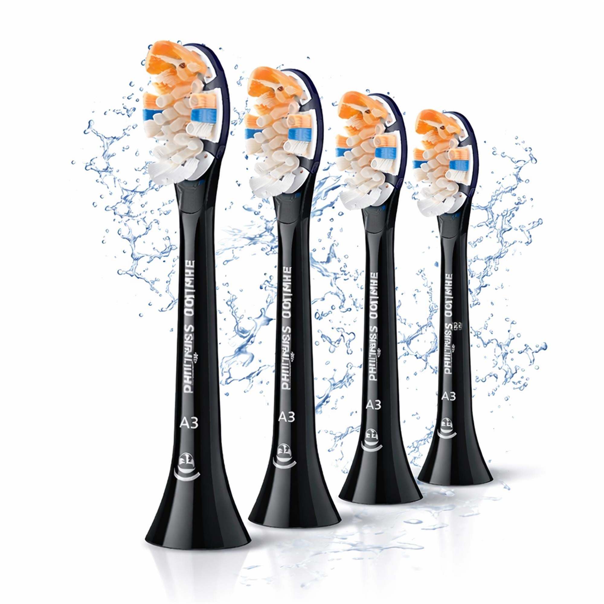 Sonicare A3 Bürstenkopf 4Stk. Schwarz