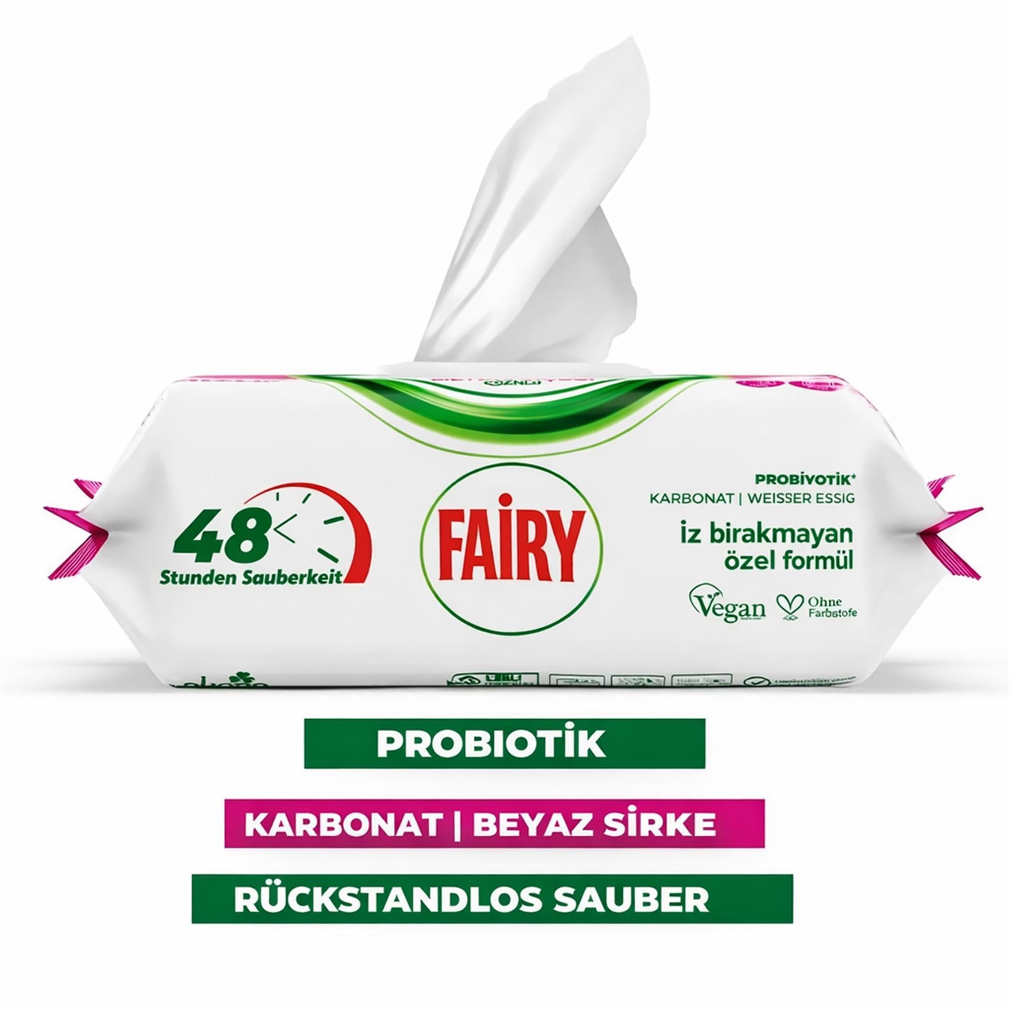 Fairy Oberflächenreinigungstücher Lilie 3er