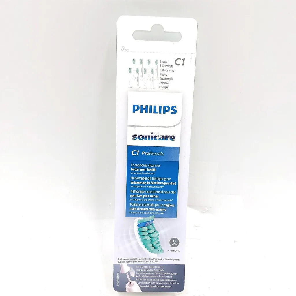 Philips Sonicare ProResults Standard Aufsteckbürsten – 8er Pack HX6018/07