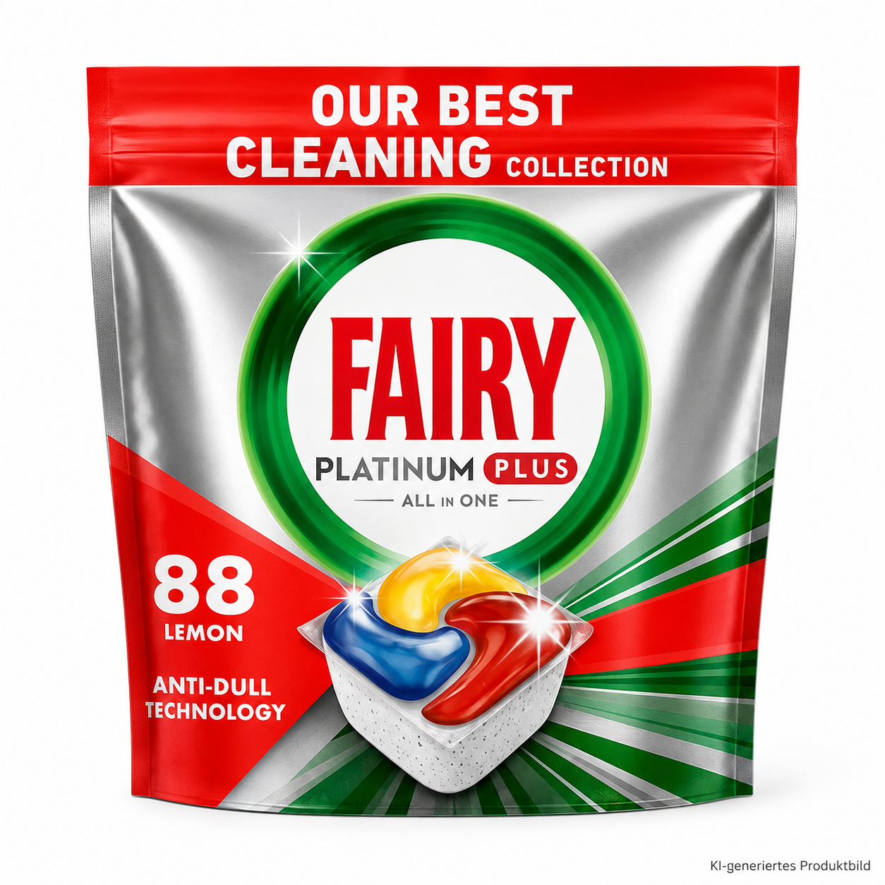 Fairy Platinum Plus All in One Spülmaschinentabs Lemon 88 Stück