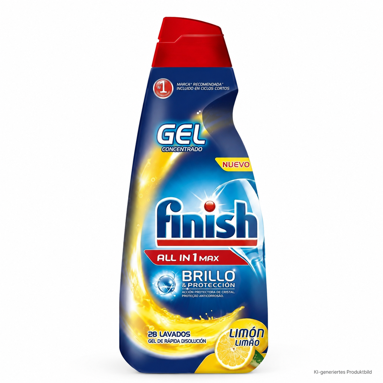 Finish All in 1 Lemon Spülmaschinen-Gel 560 ml