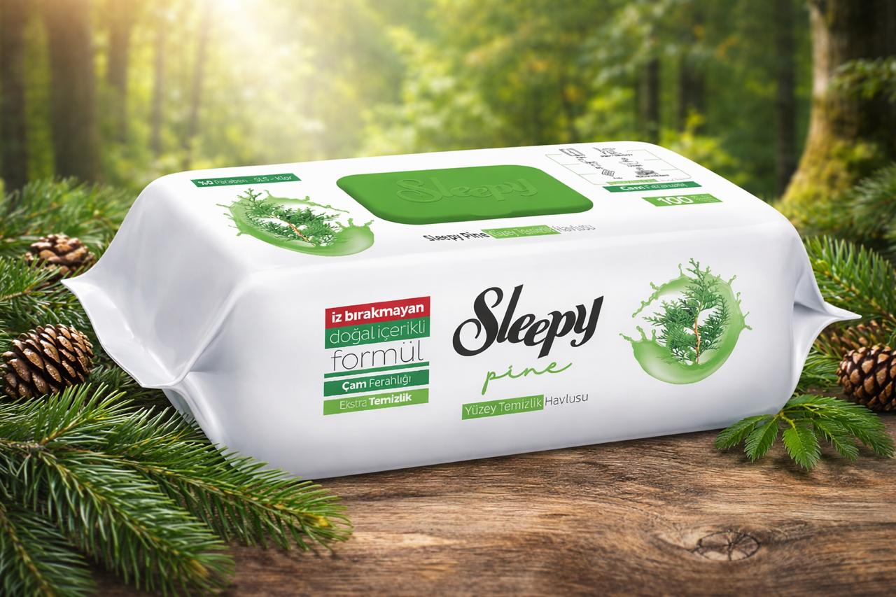 Sleepy Oberflächenreinigungstücher 9x100 MIX-SET