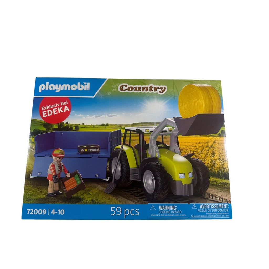 PLAYMOBIL Traktor mit Anhänger 72009