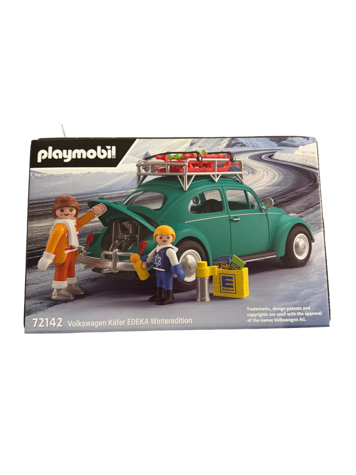 Playmobil VW Käfer EDEKA Winteredition – Spielset (Art.-Nr. 72142)