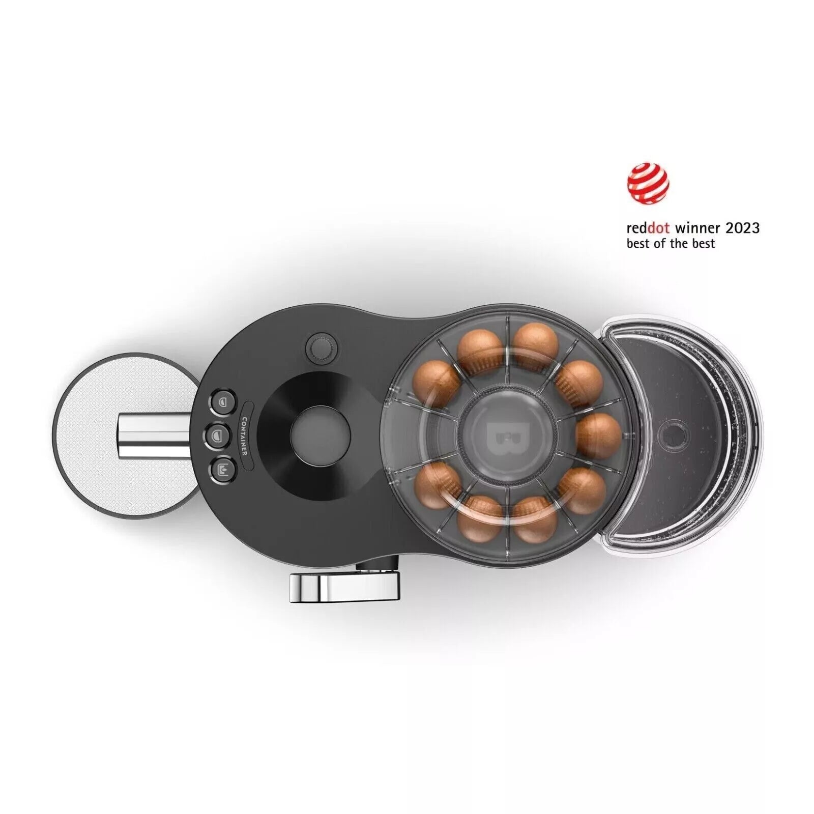 CoffeeB Globe Kaffeemaschine Schwarz