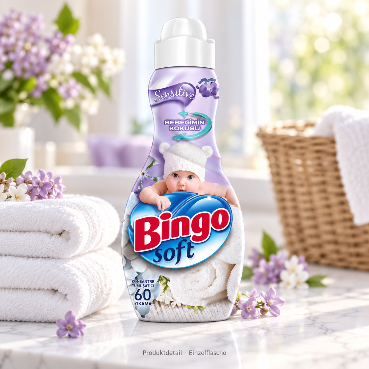 Bingo Soft Weichspüler Sensitive 2x 1440 ml