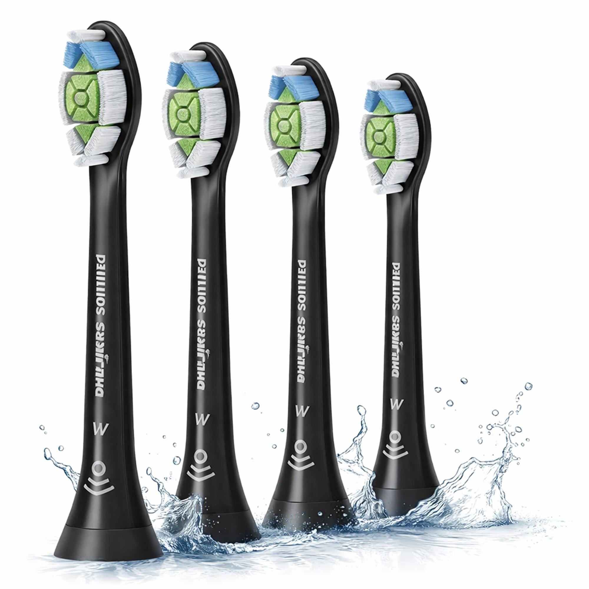 Sonicare W2 Bürstenkopf 4Stk. Schwarz