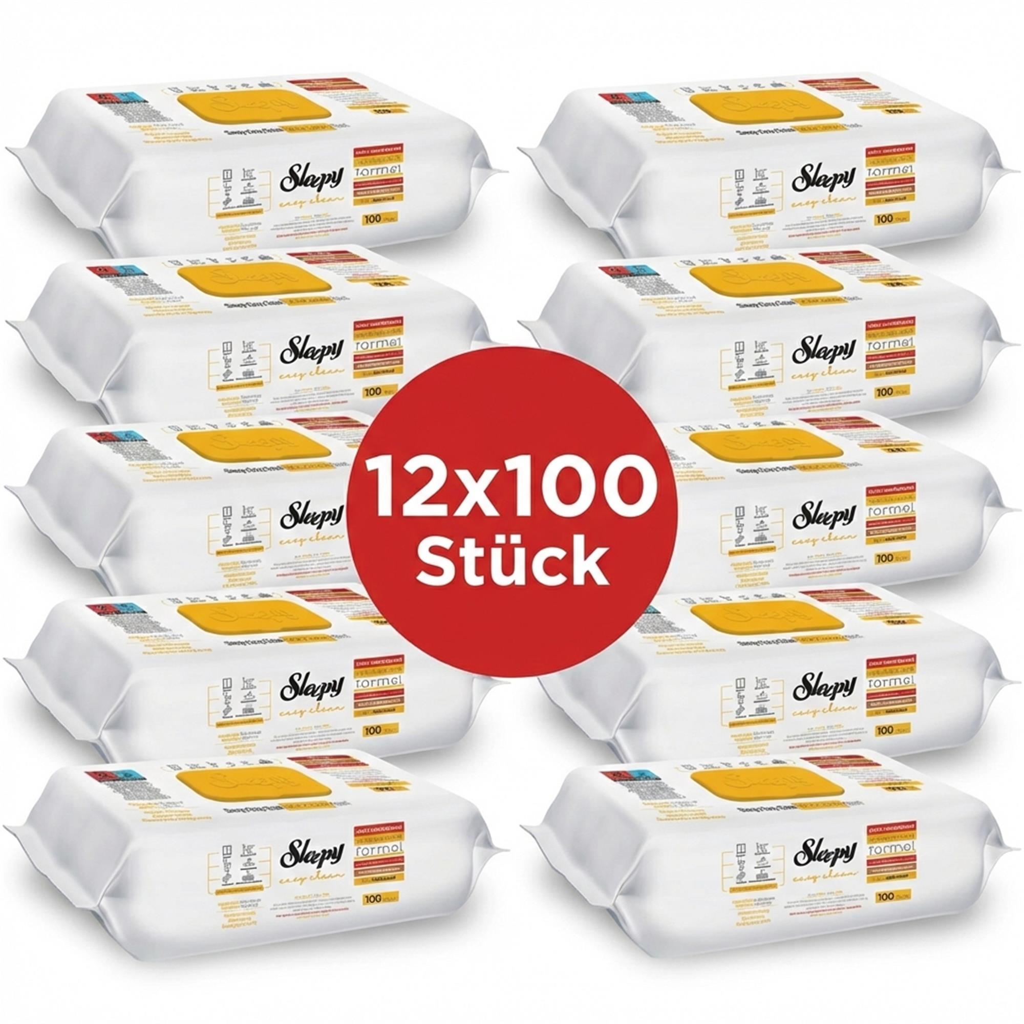 Sleepy Easy Clean Oberflächenreinigungstücher Arabian Soap 12x100 STÜCK