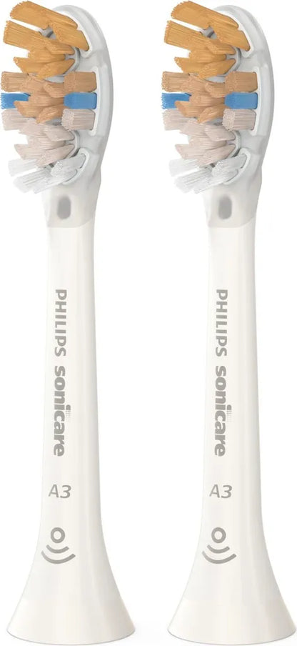Philips Sonicare HX9092/10 A3 All-in-One Bürstenköpfe – 2er Pack Weiß