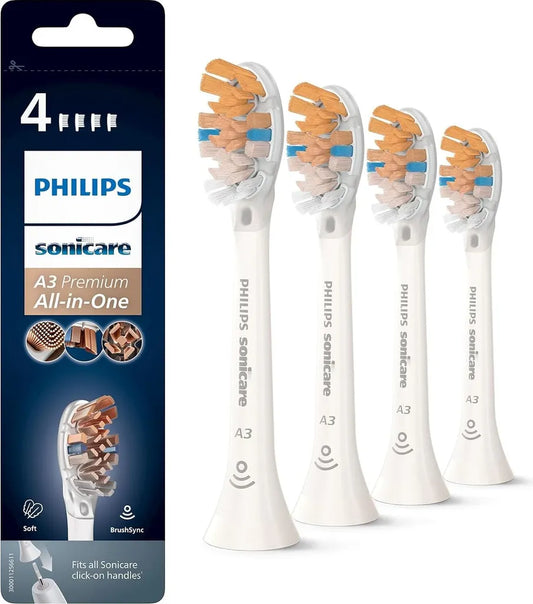 Philips A3 Premium All-in-One Ersatzbürstenkopf – Effektive Zahnreinigung