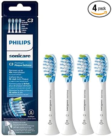 Philips HX 9044/17 4 Bürstenköpfe weiß Premium Plaque Defense (HX9044/17)