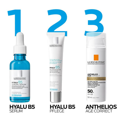 La Roche-Posay Hyalu B5 Serum – Aufpolsterndes Anti-Falten-Serum mit Hyaluron & Vitamin B5, 30 ml