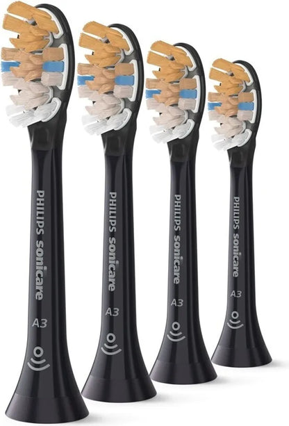 Philips A3 Premium All-in-One Ersatzbürstenköpfe – 4er Pack Schwarz