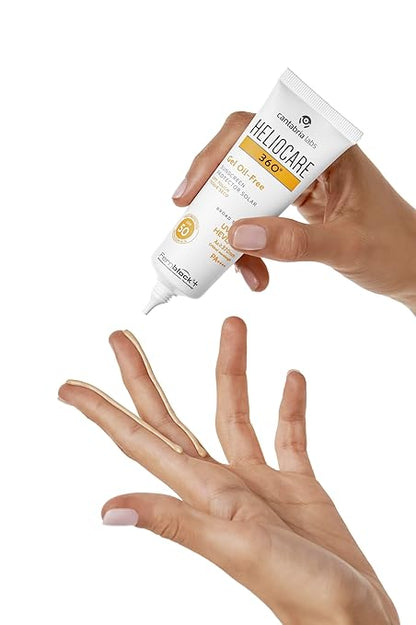 Heliocare 360° Gel SPF 50 – Ölfreier Sonnenschutz von Cantabria Labs