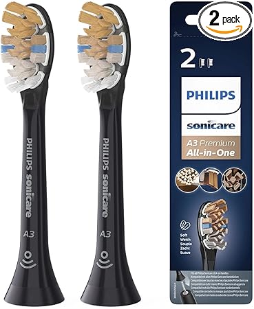 Philips Sonicare HX9092/11 A3 All-in-One 2er black