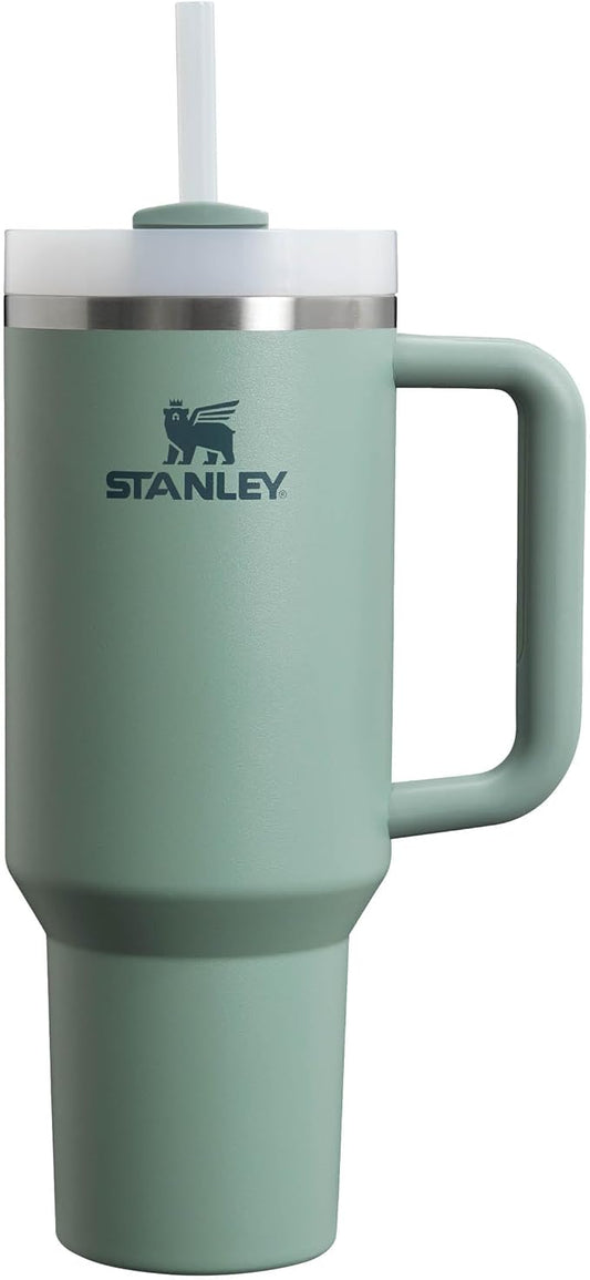Stanley Quencher H2.0 1.2L Shale – Thermobecher mit Strohhalm, Edelstahl