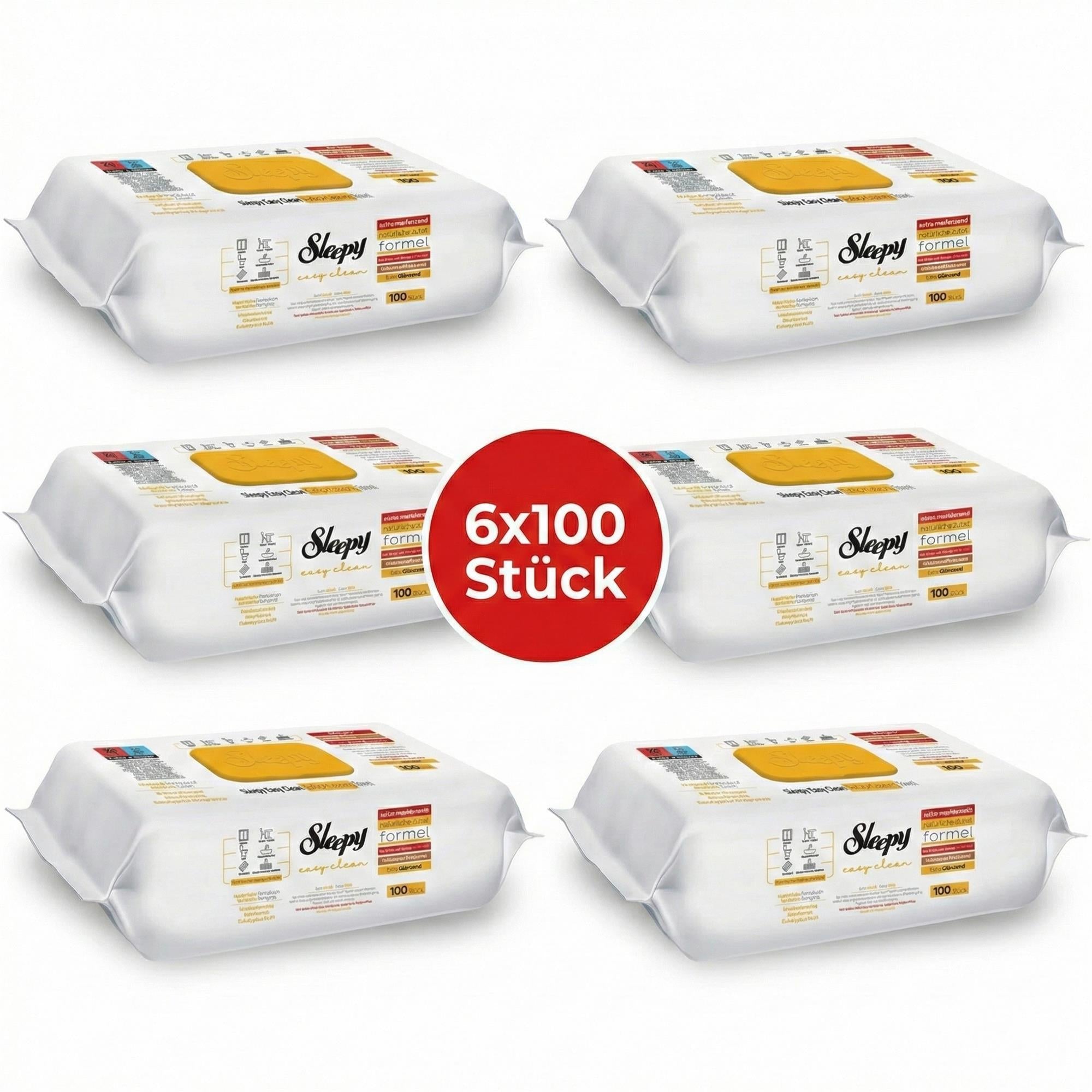 Sleepy Easy Clean Reinigungstücher Arabian Soap 6x100