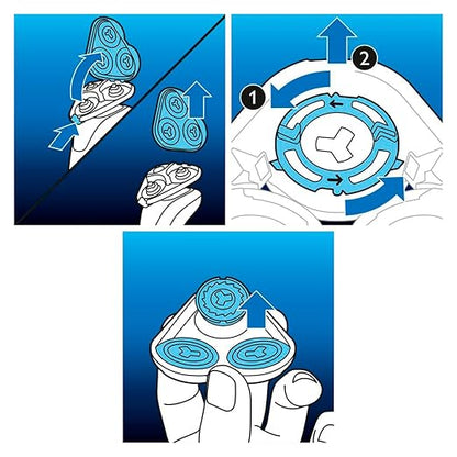 Philips SH50/50 Scherköpfe – Ersatzklingen für Shaver Series 5000