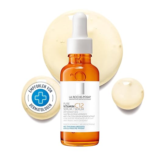 La Roche-Posay Pure Vitamin C12 Serum – 12 % Vitamin C Anti-Aging & Aufhellung, 30 ml