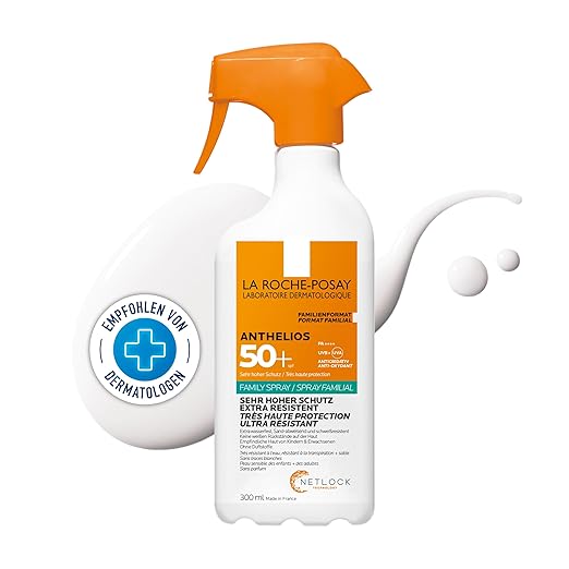 La Roche‑Posay Anthelios Invisible Family Spray SPF 50 – 300 ml | Transparenter Rundumschutz