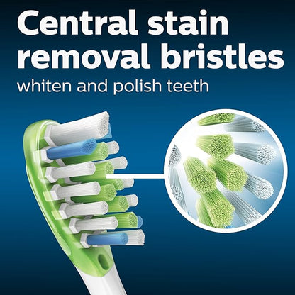 Philips Sonicare C3 Premium Plaque Defense Bürstenköpfe HX9064/65 – 4er Pack Weiß